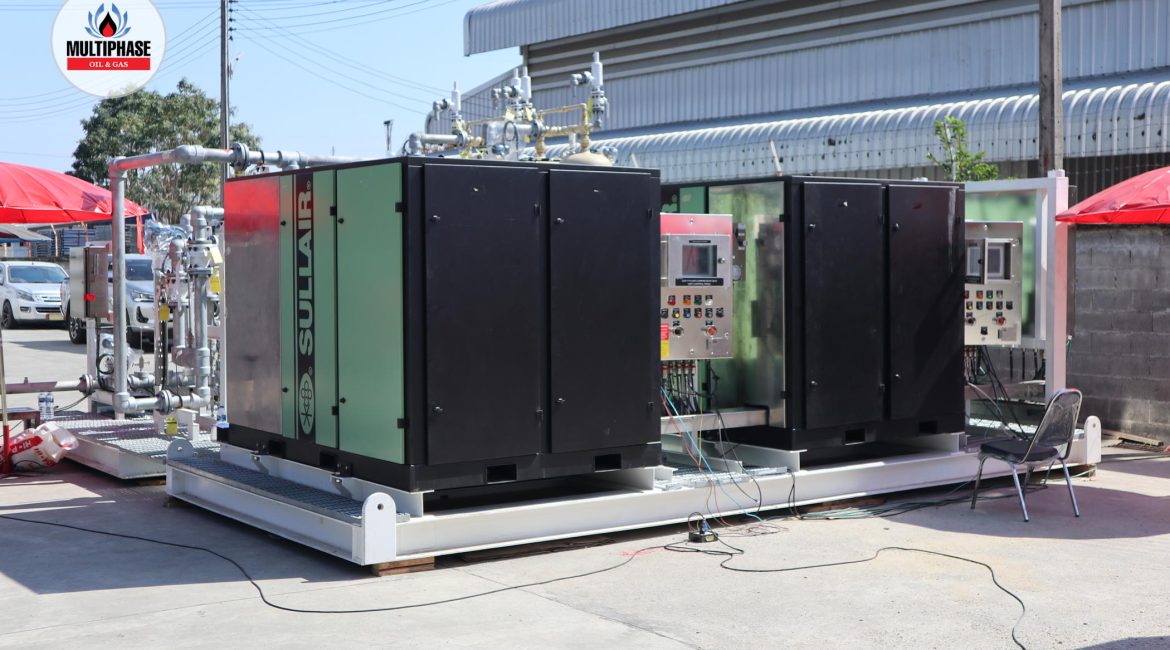 Air Compressor Package by multiphase oil and gas