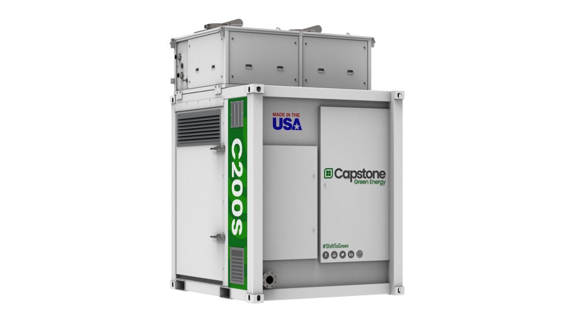 The C200S provides up to 200kw of electric power and contains the world’s largest air-bearing microturbine produces 200 kW. of clean, green, and reliable power. The Signature Series Microturbine provides reliable electrical/thermal generation from natural gas with ultra-low emissions.