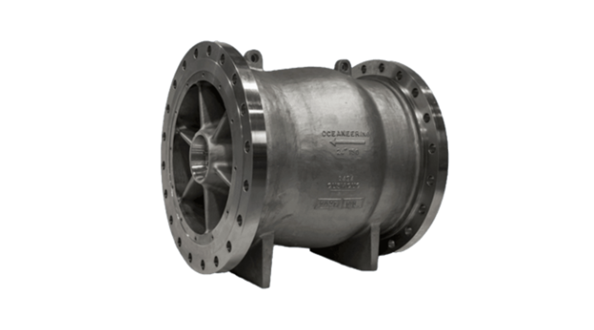 Non-Slam Nozzle Check Valve