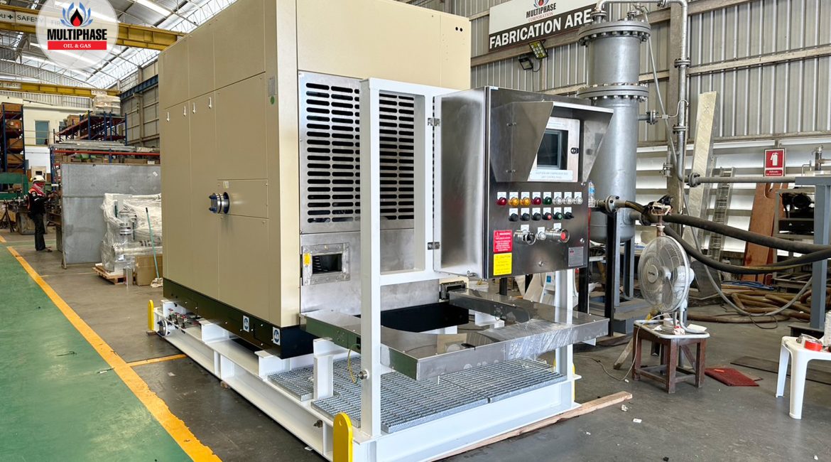 Air Compressor Package by multiphase oil and gas