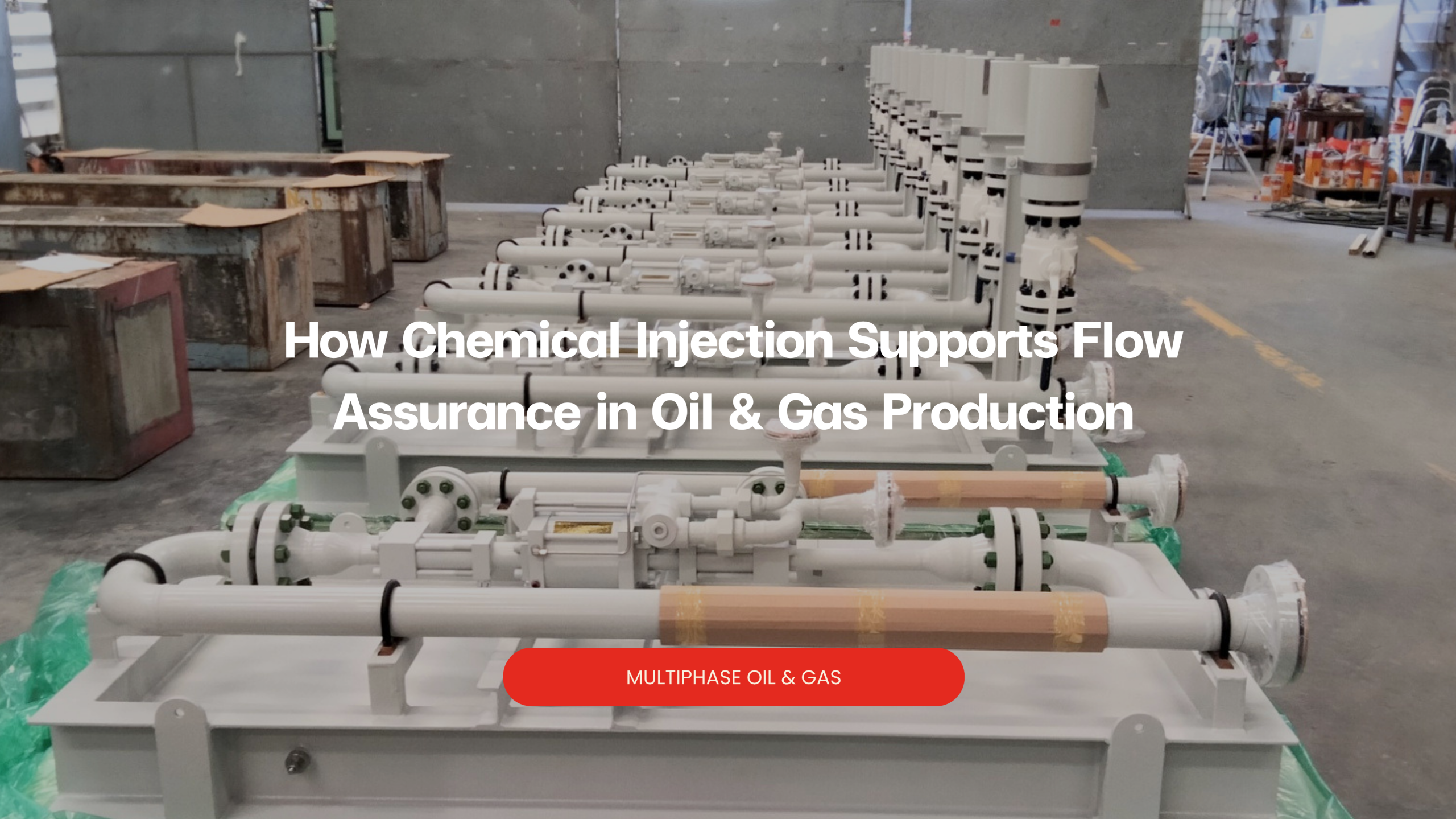 How Chemical Injection Supports Flow Assurance in Oil & Gas Production