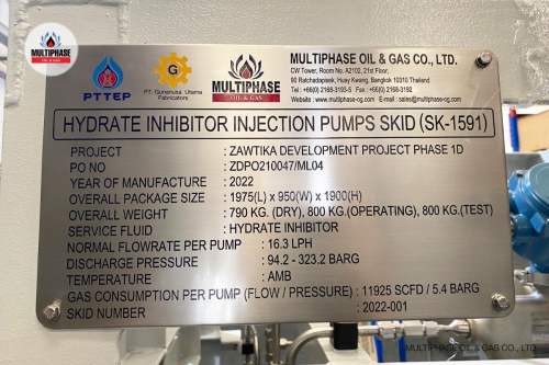Hydrate Inhibitor Injection Pump2